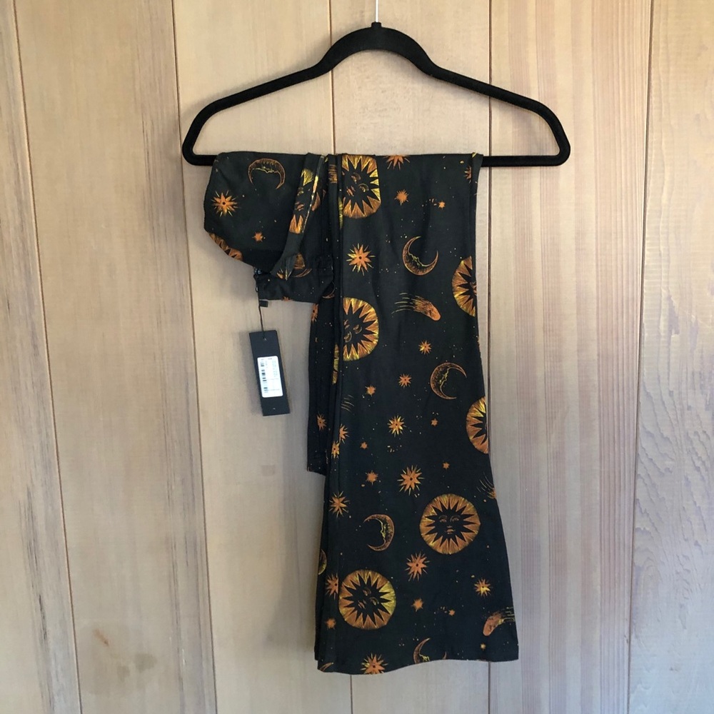 Motel Jeevan Twinset Celestial Black pant